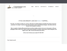 Tablet Screenshot of custom-statues.com